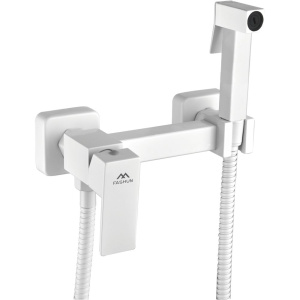 Гигиенический душ Fashun A57504-8, со смесителем, белый