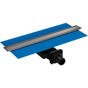 Душевой трап (лоток) VitrA Eco-Flow 60 см, горизонтальный сифон, матовый хром Душевой трап (лоток) VitrA Eco-Flow 60 см, горизонтальный сифон, матовый хром