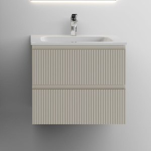 Тумба с раковиной Sancos Snob T 60 см, beige soft Тумба с раковиной Sancos Snob T 60 см, beige soft