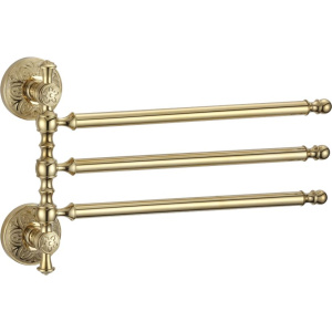 Полотенцедержатель Savol 58 b S-005803B золото, тройной
