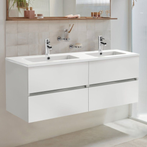 Тумба с раковиной Jacob Delafon Tolbiac 120 белый лак