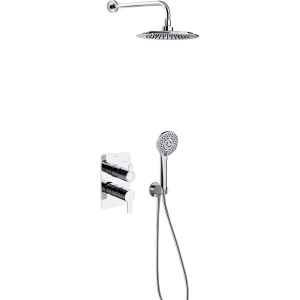 Душевой комплект Ramonsoler Blautherm 941502RP240 С ВНУТРЕННЕЙ ЧАСТЬЮ, хром