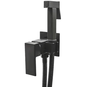 Гигиенический душ Rush Thira TR3635-99Black со смесителем, С ВНУТРЕННЕЙ ЧАСТЬЮ