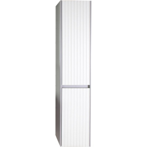 Шкаф-пенал ASB-Mebel Мирано 35 слоновая кость, шиншилла серая