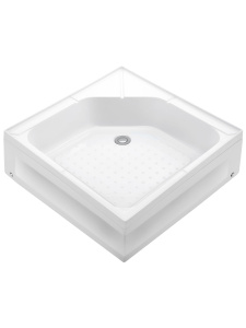 Поддон душевой квадратный Wemor 80/24 S (10000002254)