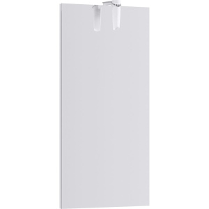 Зеркало Aqwella Leon MP 40 белое, со светильником