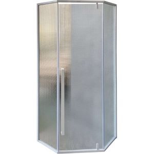 Душевой уголок Ceruttispa C3AWD 90x90, профиль белый