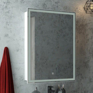 Зеркало-шкаф CONTINENT Allure R 55х80 с подсветкой
