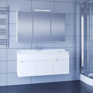 Мебель для ванной СанТа Лондон 120 подвесная Мебель для ванной СанТа Лондон 120 подвесная