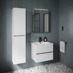 Мебель для ванной Sancos Urban 60 см белый глянец