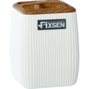 Стакан Fixsen White Wood FX-402-3 белый