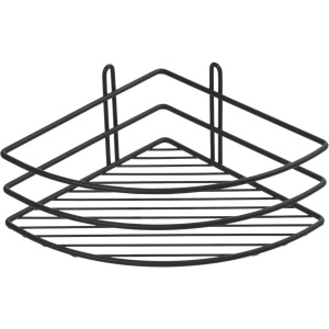 Полка Fixsen FX-710B-1 угловая, черная Полка Fixsen FX-710B-1 угловая, черная