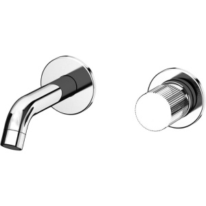 Смеситель для раковины Paini Cox Grip 7GCR208 С ВНУТРЕННЕЙ ЧАСТЬЮ, хром