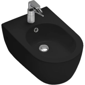 Биде подвесное Hatria Fusion A0Y1D902 черное матовое