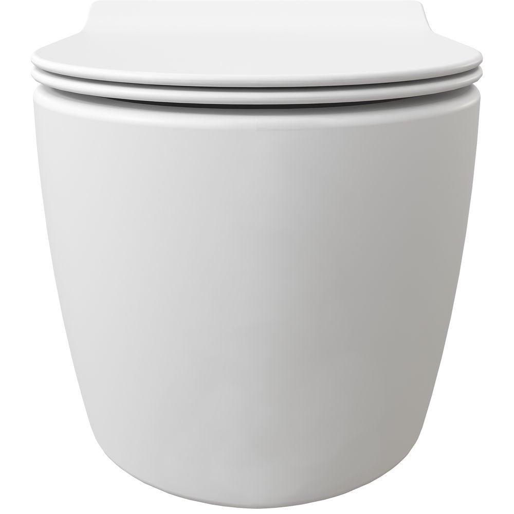 Купить Унитаз подвесной STWORKI Ноттвиль SETK3104-2616 безободковый, с микролифтом, белый в Москве с доставкой Унитаз подвесной STWORKI Ноттвиль SETK3104-2616 безободковый, с микролифтом, белый