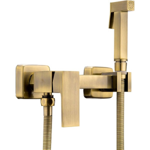 Гигиенический душ Haiba HB5513-4 со смесителем, бронза