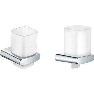 Набор Keuco Elegance new Стакан Elegance new 11650 019000 хром + Дозатор Elegance new 11652 хром