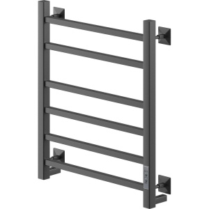 Полотенцесушитель электрический Ника Step 2 60/40, матовый черный RAL9005