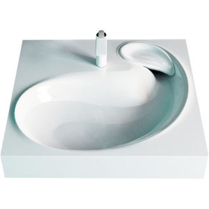 Раковина Stella Polar Бьянка SP-00000797 60, на стиральную машину, с кронштейнами