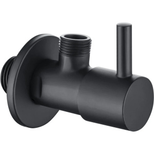 Вентиль угловой Aquatek AQ2450MB черный