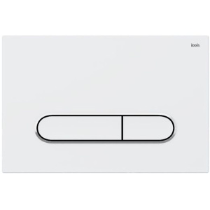 Кнопка смыва IDDIS Unifix UNI01WCi77 001, белая/хром