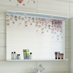 Зеркало Sanflor Софи 105, с полкой Зеркало Sanflor Софи 105, с полкой