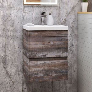 Тумба с раковиной Art&Max Family 40, подвесная, Pino Esotica