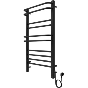 Полотенцесушитель электрический Акватек Бетта П10 50x90 черный муар