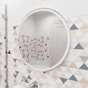 Зеркало круглое DIWO Ростов 70 с подсветкой светодиодной, сенсорное управление, круглое, настенное Зеркало круглое DIWO Ростов 70 с подсветкой светодиодной, сенсорное управление, круглое, настенное