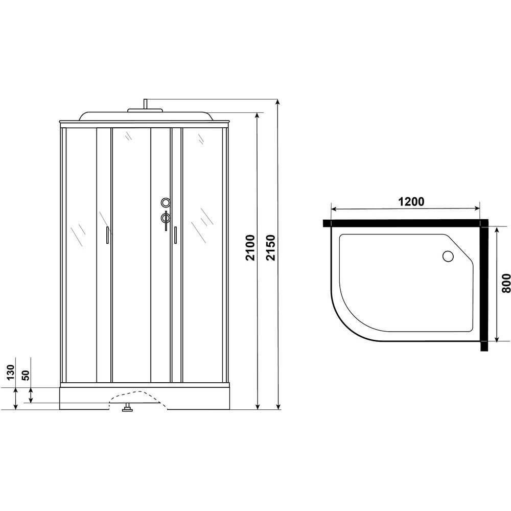 Купить Душевая кабина Niagara Classic NG-3312-14RF 120х80 см, с гидромассажем и пультом управления в Москве с доставкой Душевая кабина Niagara Classic NG-3312-14RF 120х80 см, с гидромассажем и пультом управления