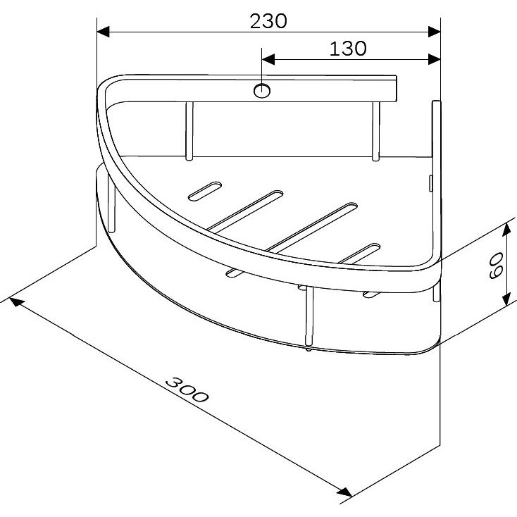 Купить Полка AM.PM Sense L A7454222 угловая, черная, 2 шт. в Москве с доставкой Полка AM.PM Sense L A7454222 угловая, черная, 2 шт.