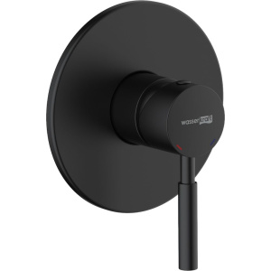 Смеситель для душа Wasserkraft Gollach 3351 С ВНУТРЕННЕЙ ЧАСТЬЮ. черный soft-touch