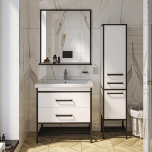 Мебель для ванной Sanflor Норд 80 с раковиной Como 80 Мебель для ванной Sanflor Норд 80 с раковиной Como 80