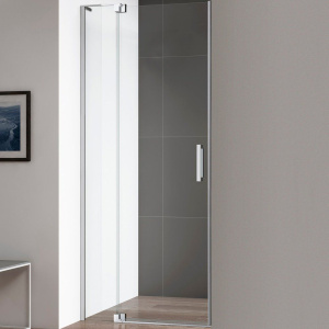 Душевая дверь в нишу Cezares Slider B 1 70/80 C Cr профиль хром, стекло прозрачное
