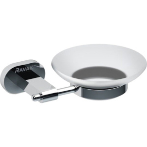 Мыльница Ravak Chrome CR 200.00 с держателем Мыльница Ravak Chrome CR 200.00 с держателем