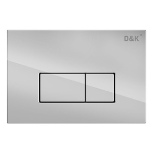 Кнопка смыва D&K Rhein хром