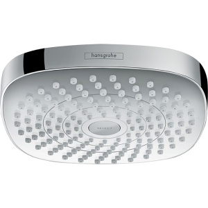 Верхний душ Hansgrohe Croma Select E 180 26524400 белый/хром