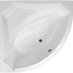 Акриловая ванна Vagnerplast Veronela Corner 140x140 см, угловая, с каркасом, четверть круга