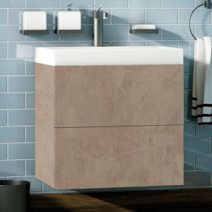 Тумба с раковиной Art&Max Verona-Push 60 камень светлый Тумба с раковиной Art&Max Verona-Push 60 камень светлый