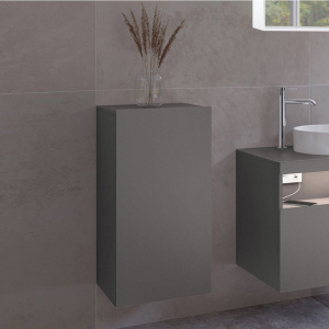 Шкаф Keuco Stageline 32811 L, инокс матовый Шкаф Keuco Stageline 32811 L, инокс матовый