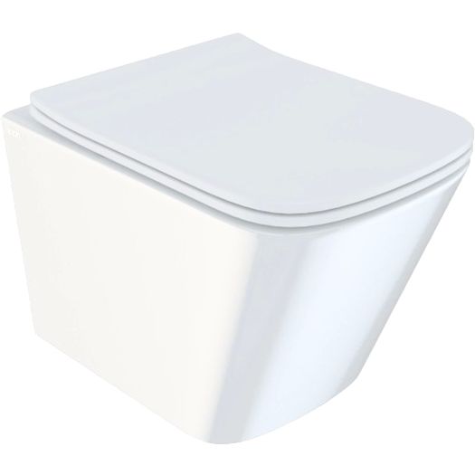 Унитаз подвесной IDDIS Bild BILRDSEi25 безободковый, с микролифтом Унитаз подвесной IDDIS Bild BILRDSEi25 безободковый, с микролифтом