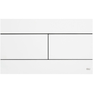 Кнопка смыва OLI Slim 659041 белая