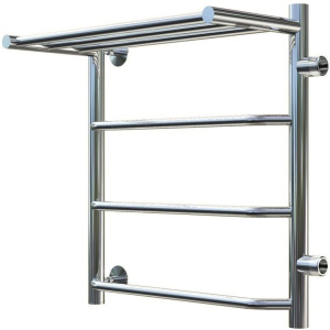 Полотенцесушитель водяной Тругор Браво ПМ 1 П ЛЦ4 R, 50x60x50, с полкой