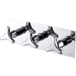 Смеситель для ванны с душем D&K Hessen Goethe DA1384841 С ВНУТРЕННЕЙ ЧАСТЬЮ