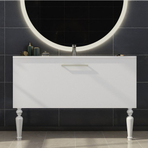 Тумба с раковиной Sanvit Эмми 120 белая