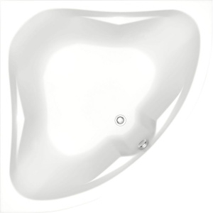 Акриловая ванна Bas Империал 150x150 см, угловая, с каркасом, четверть круга Акриловая ванна Bas Империал 150x150 см, угловая, с каркасом, четверть круга