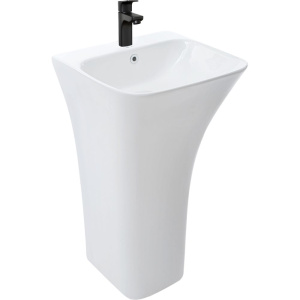 Раковина Weltwasser WW Leerbach 4543 GL-WT белая глянцевая