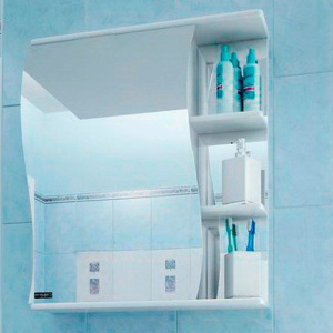 Зеркало-шкаф СанТа Волна L 50