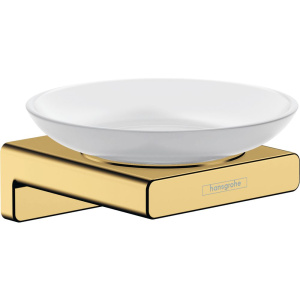 Мыльница Hansgrohe AddStoris 41746990 полированное золото