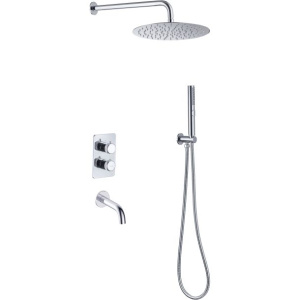 Душевой комплект Allen Brau Priority 5.31014-00 С ВНУТРЕННЕЙ ЧАСТЬЮ, хром
